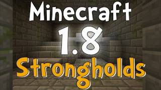 Minecraft Beta 18  Strongholds and Libraries [upl. by Ebbie]