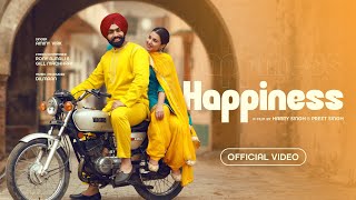 Ammy Virk Happiness Official Music Video  Ronny  Gill Machhrai  Harry Singh  Preet Singh [upl. by Terchie]