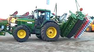 John Deere 7710 Autopower and Amazone KG 603 See drill Rolles Søgaard [upl. by Hcib]