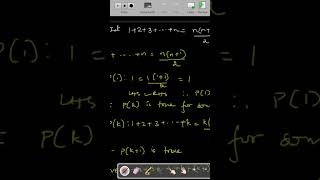 Principle of mathematical induction [upl. by Zzahc]