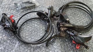 freio hidráulico Shimano deore m6100  projeto bike THRUST de carbono parte 2 CANALSODEBIKE🚴‍♂️ [upl. by Hannover]