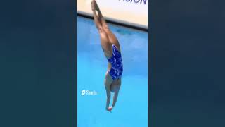 Emma Gullstrand Sweden  Most lovely 1m springboard diving [upl. by Branca472]