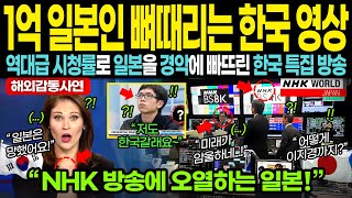 “1억 일본인들 뼈때리는 한국 특집 방송” NHK 방송에 역대급 시청률 찍은 7분 영상으로 난리난 일본 오열ㅣ해외감동사연 [upl. by Eseerehs31]