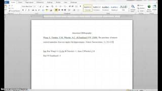 Creating an APA Format Annotated Bibliography [upl. by Sharla40]