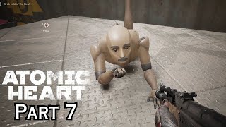 Atomic Heart Part 7  Meeting Seductive Robots Activating the Hawk amp Exploring Testing Ground 1 [upl. by Wylde]