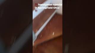 Handyman special in Springfield Ohio Under 100k [upl. by Stoneman439]