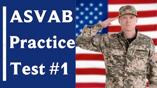 ASVAB Practice Test 1  2023 50 Questions With Explained Answers [upl. by Latona]