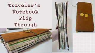 Travelers Notebook Flip Through First Impression and some Changes I made [upl. by Cookie]