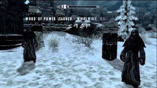 Skyrim Greybeards  The Way of the Voice  Achievement Trophy Guide Tutorial [upl. by Anaer896]