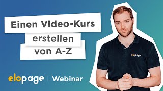 TUTORIAL Einen VideoKurs erstellen von AZ [upl. by Olra922]