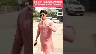 Sidharth Malhotra at Dharmas Office for Dhanteras Puja ytshorts [upl. by Vernor]