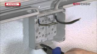 DKKabelkanal und Rohrinstallation  Cable trunking and conduit installation [upl. by Haidabez529]