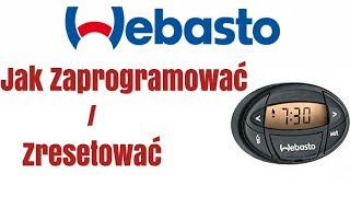 Webasto Thermo Top Programowanie i resetowanie 1533 [upl. by Gnivre]