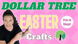 Dollar Tree Easter DIYs🌸Easy Dollar Tree Easter Crafts [upl. by Ilaire]