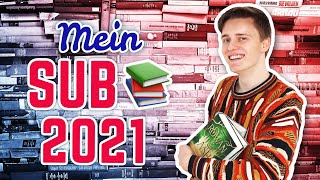 Stapel Ungelesener Bücher 2021  Aktueller Stand Fakten und Top 3  Henjos Buchleben [upl. by Fredella]