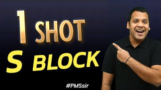 S Block  OneShot  Inorganic Chemistry  PMS sir [upl. by Ainaled739]