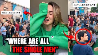 Men REFUSE To ATTEND Singles Events amp Women Are FURIOUS [upl. by Bertold28]