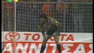 NK maribor vs olympiakos 13 199596 uefa cup [upl. by Shantee]