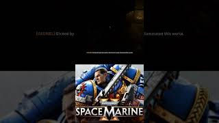 Titus Knows the Ruins 😮  Warhammer 40000 Space Marine 2  Story Clip spacemarine2 warhammer [upl. by Aurilia]