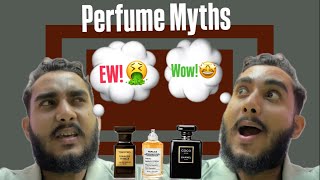 Big Myths Stop using this with Perfumes crazyfragrance myths [upl. by Onateyac413]