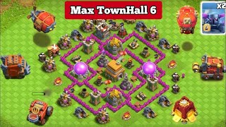 Max Siege Machine vs Max Town Hall 6  Clash of Clans [upl. by Rebecka26]