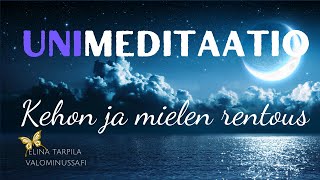 SYVÄRENTOUTUS Rauhoittaa yliaktiivisen mielen  Meditaatio nukahtamiseen [upl. by Teiv]