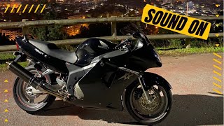 Cbr1100xx  sound amp wallkaround  Delkevic Carbon [upl. by Ecirehc578]