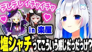 塩シャチの距離感について話すかなたそ【ホロライブ切り抜き天音かなた沙花叉クロヱ紫咲シオンホロウィッチ】 [upl. by Nnahgiel574]