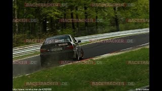 BMW E36 325i  BTG 825 min  Nürburgring Nordschleife  Touristenfahrten 01052018 [upl. by Traggat]