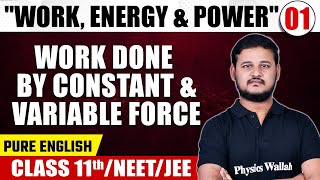 Work done by a Variable force class 11 physics  JEE Physics  NEET Physics 6 [upl. by Attebasile595]