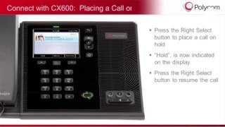 Polycom CX600 Overview  VISITELECOM [upl. by Navlys]