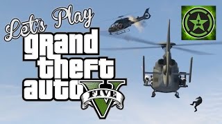 Lets Play GTA V Heists  Humane Labs Raid Part 2 [upl. by Ilatfen]