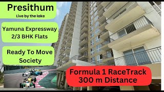 Yamuna Expressway  23 BHK Flat Ready to Move  Presithum live by the lake Contact 8349421416 [upl. by Frederick]