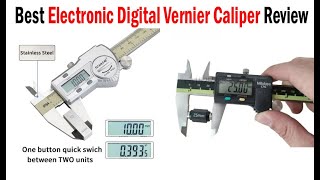 Best Electronic Digital Vernier Caliper Review 2024 [upl. by Attenauq509]