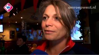 Woubrugge in de ban van olympische Margot [upl. by Rebma]