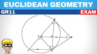 Euclidean Geometry Grade 11 Exam question [upl. by Bodi265]