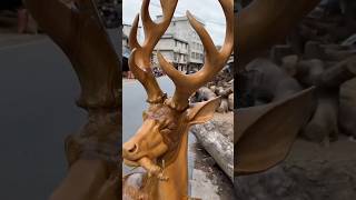 Dangerous animal made of wood🔥🤯shorts youtubeshorts factsnepalishorts [upl. by Euginom739]