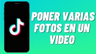 Cómo poner varias fotos en un video de TikTok 2023 [upl. by Renner]