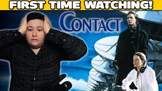 CONTACT 1997 Movie Reaction  FIRST TIME WATCHING [upl. by Ennaillij]