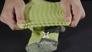 Chaussettes en laine merinos très performante pour le ski randonnée [upl. by Silbahc]