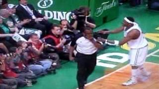 Paul Pierce accidentally punches ref in the jaw [upl. by Dupuy]