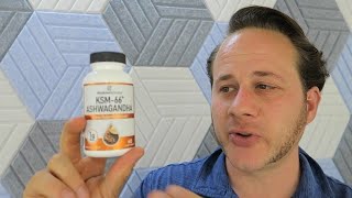 Physicians Choice KSM66 Ashwagandha 1 Month Review [upl. by Elamef539]