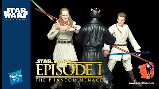 Star Wars Black Series Exclusive Duel of the Fates Box Set from The Phantom Menace [upl. by Cacka]