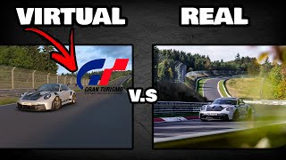 GRAN TURISMO 7 É MUITO REAL Porsche GT3RS Real Vs Virtual [upl. by Zacek430]