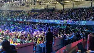 Hapoel Holon fans are LOUD at the Basketball Champions League Final Four [upl. by Nestor]