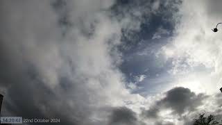 Daytime Sky Time Lapse 22nd October 2024 [upl. by Lsil355]