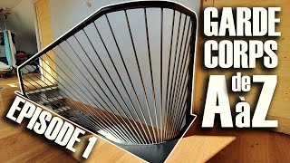 Comment fabriquer une Rambarde  Garde corps en Metal  Episode 1 [upl. by Guerra841]