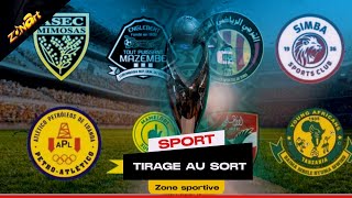 Tirage au sort ligue des champions 2024 Afrique  quarts de finale [upl. by Steffin]