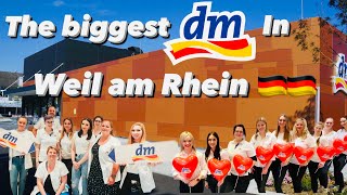 dmdrogerie market in Deutschland  The biggest dm in Weil am Rhein  Germany dm Shopping [upl. by Dieball818]