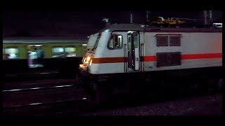 DOUBLE DECKER VS GARIB RATH  CHENNAI ARRIVAL  Indian Railways [upl. by Carhart]